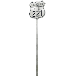 USA Interstate US Highway 221 SC