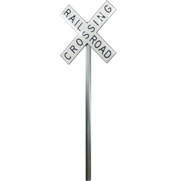 USA Misc Rail Crossing Road
