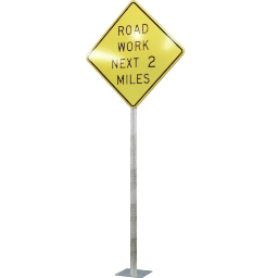 USA Misc Road Work Next 2 Miles