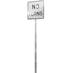 USA Regulation No Turns