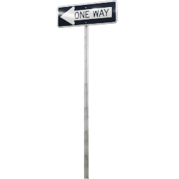 USA Regulation One Way Left