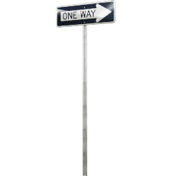 USA Regulation One Way Right