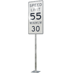 USA Regulation Speed Limit 55