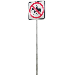USA Restriction No Horse Riding