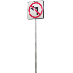 USA Restriction No Left Turn