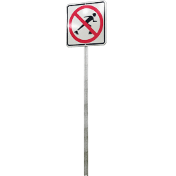 USA Restriction No Roller Skating