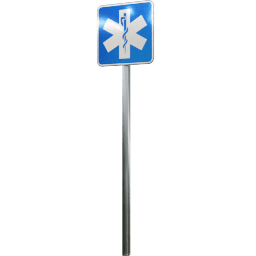 USA Services Ambulance Symbol