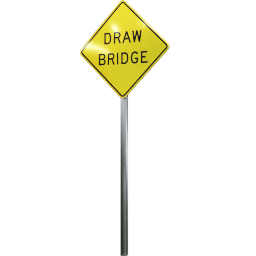 USA Warning Draw Bridge